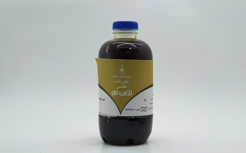 روغن الیف طلایی رزین گل